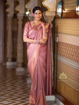 Lilac Purple Kanchipuram Silk Saree