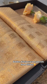 Golden Special Kanjeevaram Silk Saree